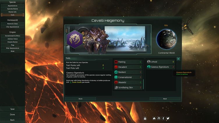 Stellaris: Lithoids Species Pack Screenshot 5