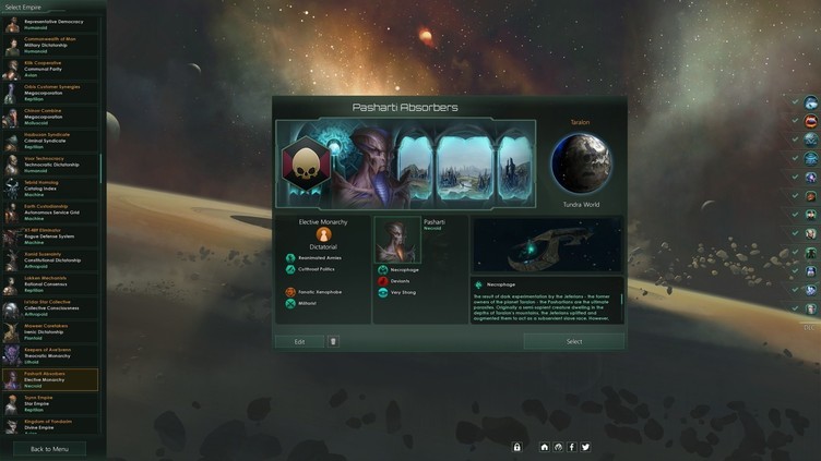 Stellaris: Necroids Species Pack Screenshot 7