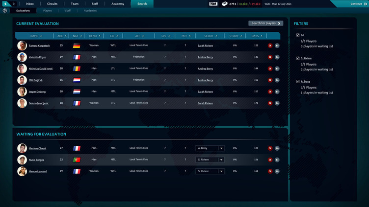 Tennis Manager 2021 Screenshot 5