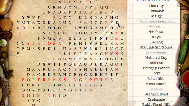 The Great International Word Search Screenshot 1