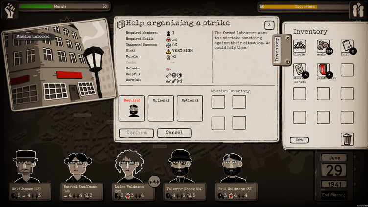 Through the Darkest of Times Screenshot 3