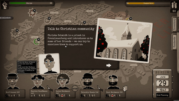 Through the Darkest of Times Screenshot 6