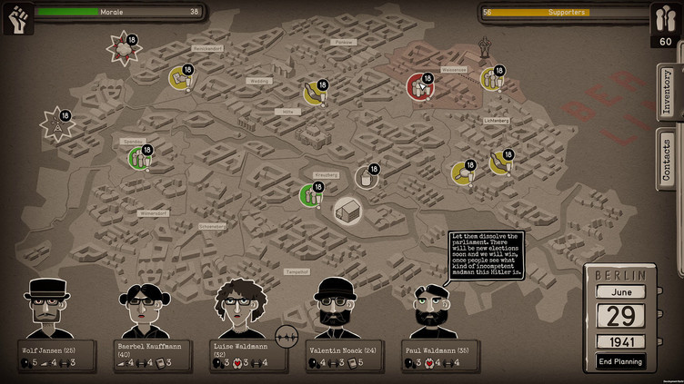 Through the Darkest of Times Screenshot 10