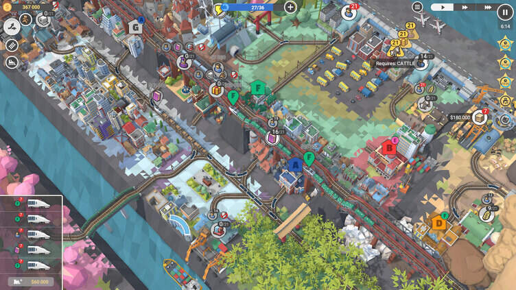 Train Valley 2: Workshop Gems - Onyx Screenshot 1
