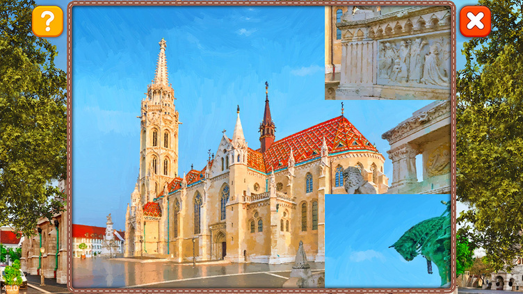 Travel Mosaics 16: Glorious Budapest Screenshot 4