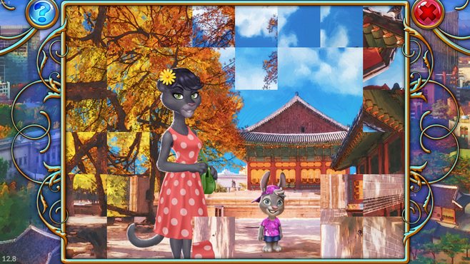 Travel Mosaics 8: Breathtaking Seoul Screenshot 6