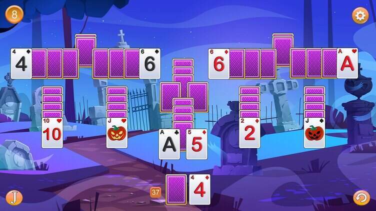 Trick or Treat Halloween Solitaire Screenshot 2