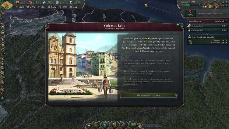 Victoria 3: Colossus of the South Screenshot 4