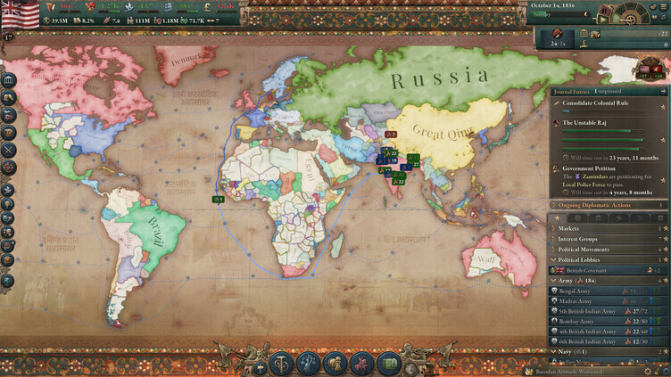 Victoria 3: Pivot of Empire Screenshot 4
