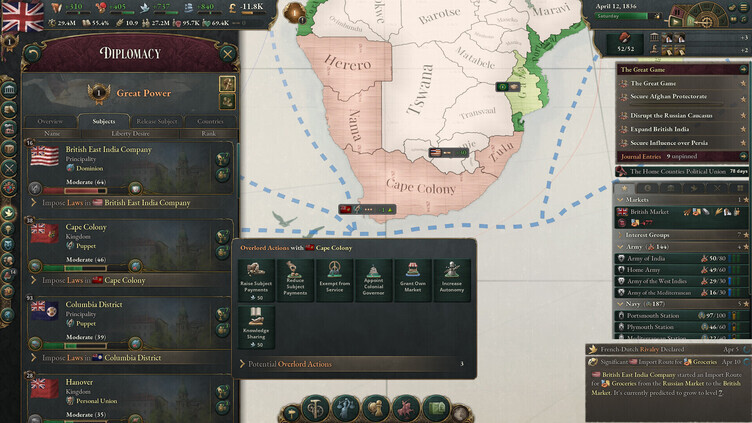 Victoria 3: Sphere of Influence Screenshot 5