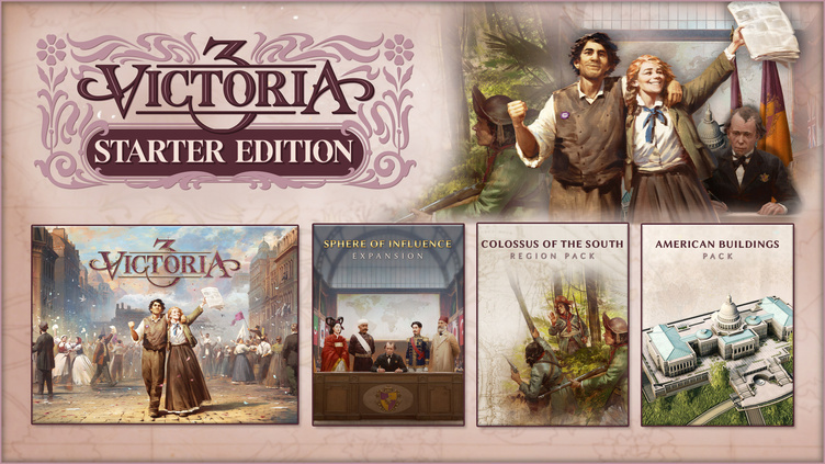 Victoria 3: Starter Edition Screenshot 1