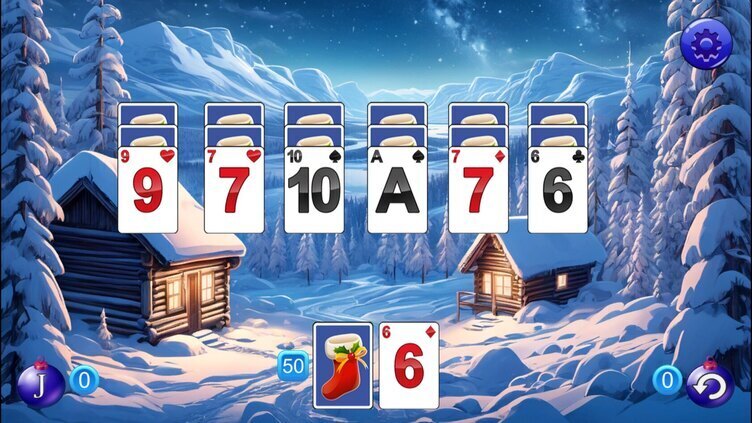 Winterland Solitaire Screenshot 1