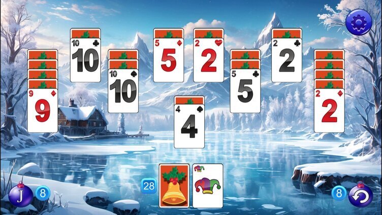 Winterland Solitaire Screenshot 2