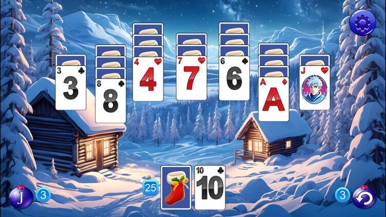 Winterland Solitaire Screenshot 3