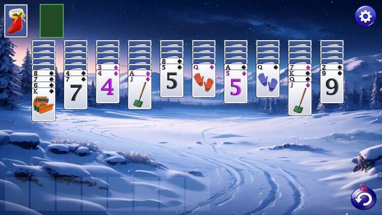 Winterland Solitaire 3 Screenshot 1