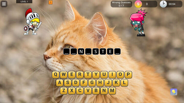 Word Purrfect: Cat Anagram Puzzles Screenshot 1