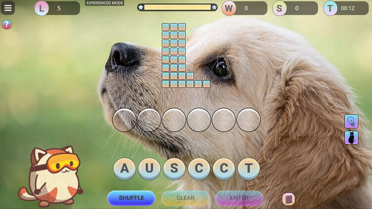 Word Purrfect: Cat Anagram Puzzles Screenshot 3
