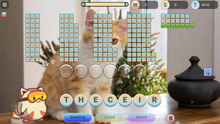 Word Purrfect: Cat Anagram Puzzles Screenshot 5