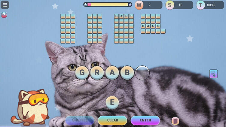 Word Purrfect: Cat Anagram Puzzles Screenshot 6