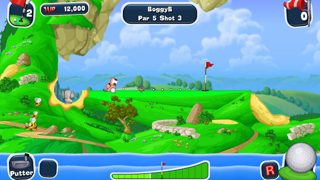 Worms Crazy Golf Screenshot 2
