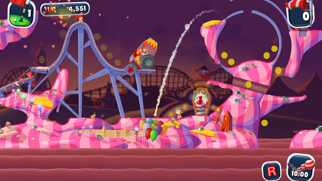 Worms Crazy Golf Screenshot 4