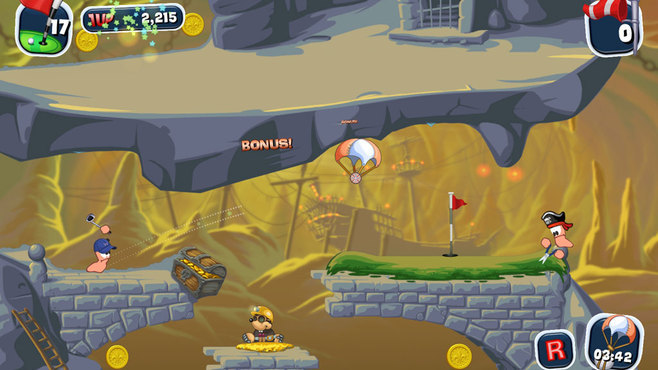 Worms Crazy Golf Screenshot 5