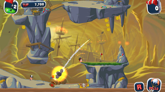 Worms Crazy Golf Screenshot 7