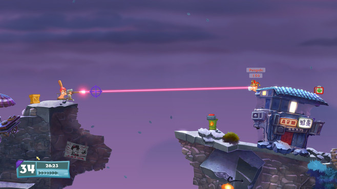 Worms W.M.D. Screenshot 1