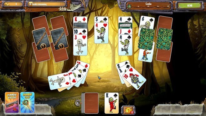 Zombie Solitaire 2 Chapter One Screenshot 2
