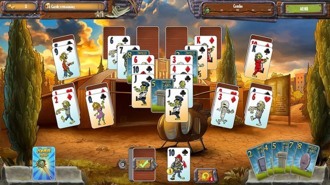 Zombie Solitaire 2 Chapter One Screenshot 8